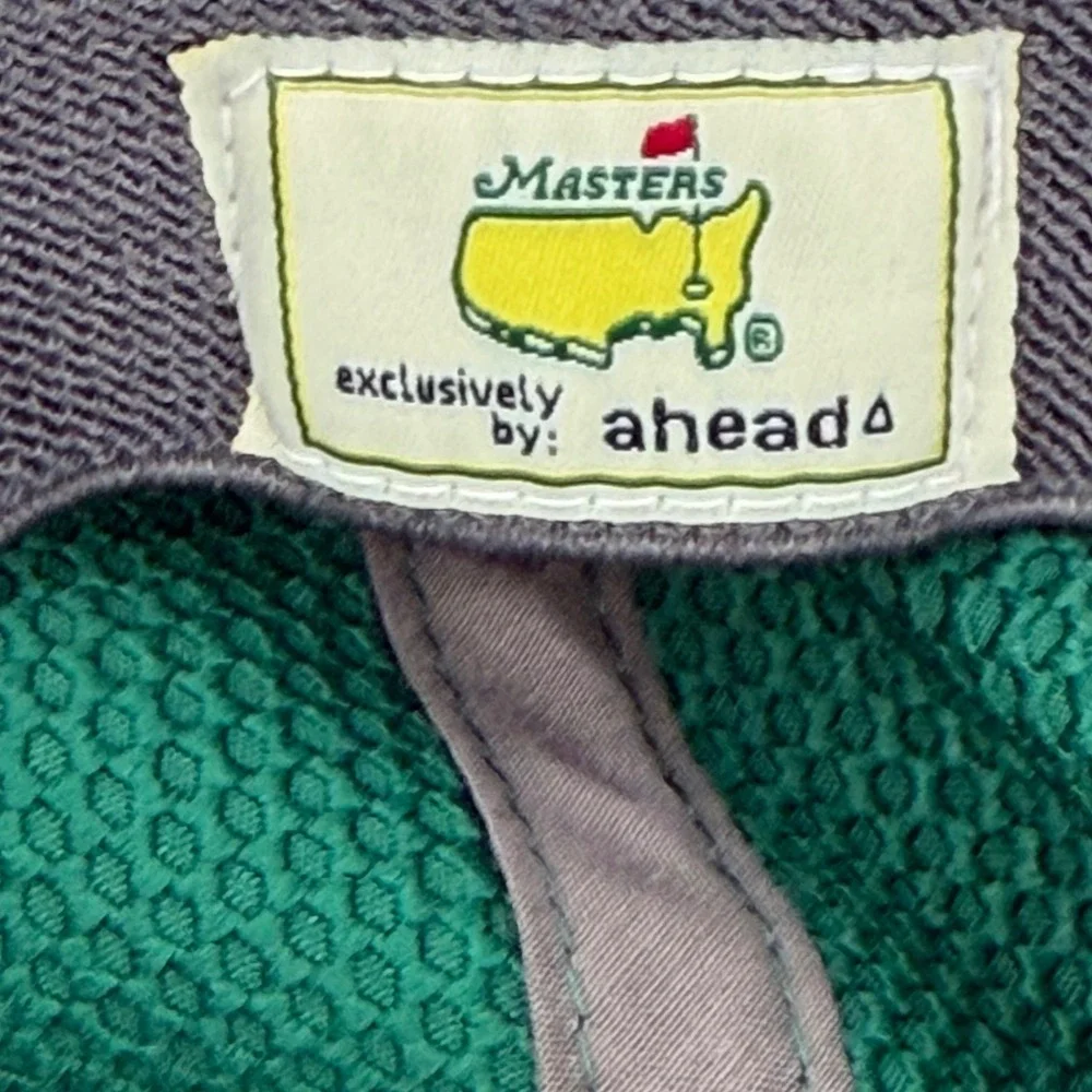Masters 2022 Golf Hat Ahead Tech Performance Adjustable Cap UPF 30+ Golfcore